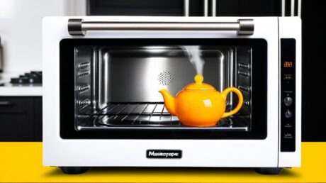 Очищайте микроволновку паром от заварного чайника для легкого удаления жира