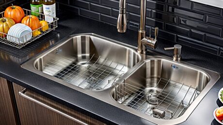 Устройства для автоматического ополаскивания посуды перед мойкой