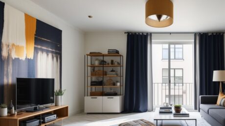 Организация пространства в квартире с помощью текстиля