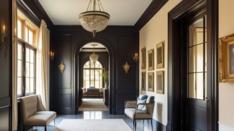 Уход за зеркалом в прихожей