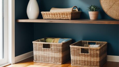 Как использовать контейнеры и корзины для систематизации вещей