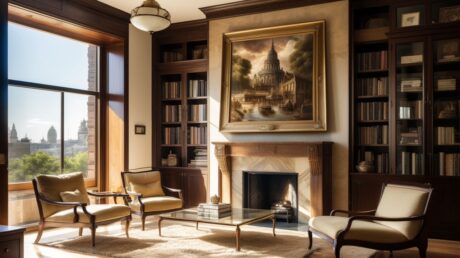 Почему важно протирать пыль с книг и декора