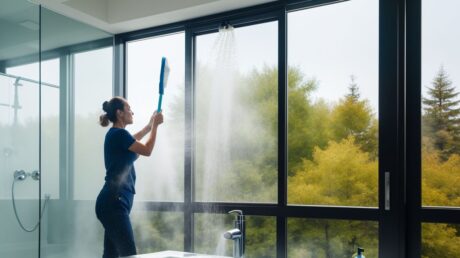 Как сделать натуральный спрей для чистки окон из воды, уксуса и мыла