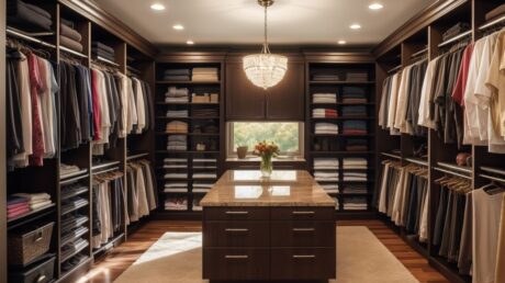 Организация шкафов и гардеробных комнат